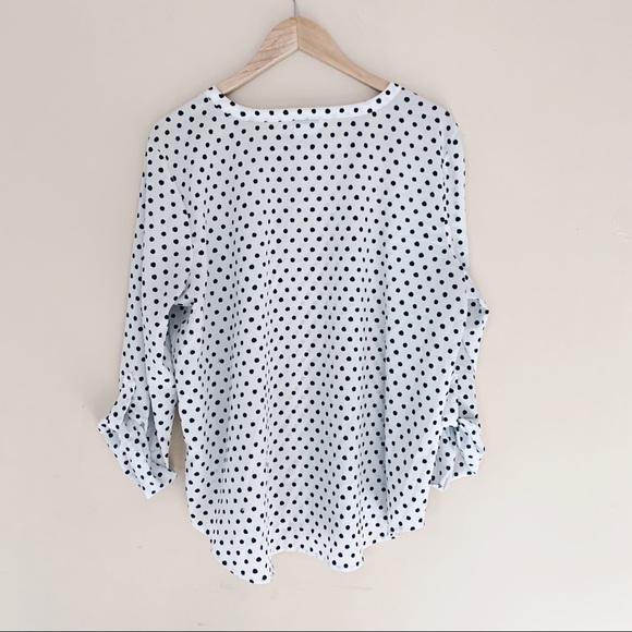 Van Heusen Polka Dot Blouse / Tunic - Picture 4 of 5